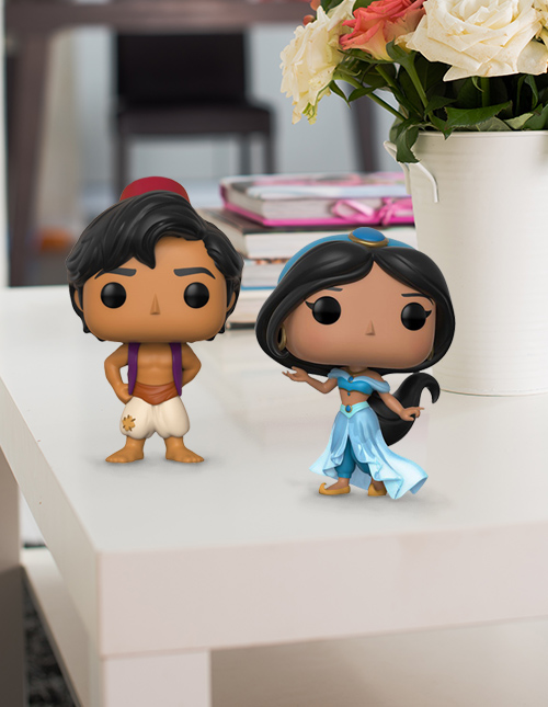  Funko POP! Vinyl: Disney: Aladdin - Jasmine - Collectible Vinyl  Figure - Gift Idea - Official Merchandise - for Kids & Adults - Movies Fans  - Model Figure for Collectors and Display : Toys & Games