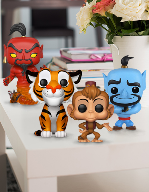 Aladdin Character Pop Vinyl Figures