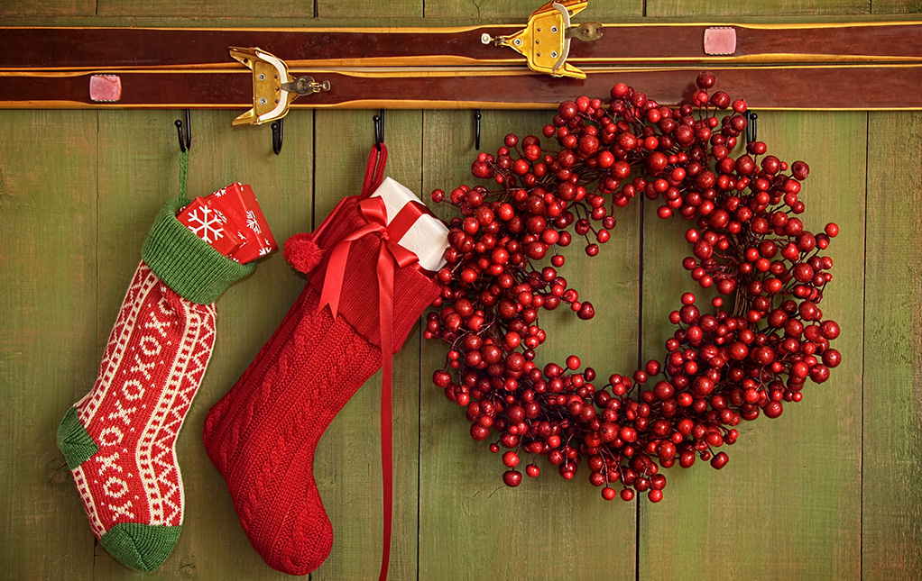 How to Hang Stockings Without a Mantle