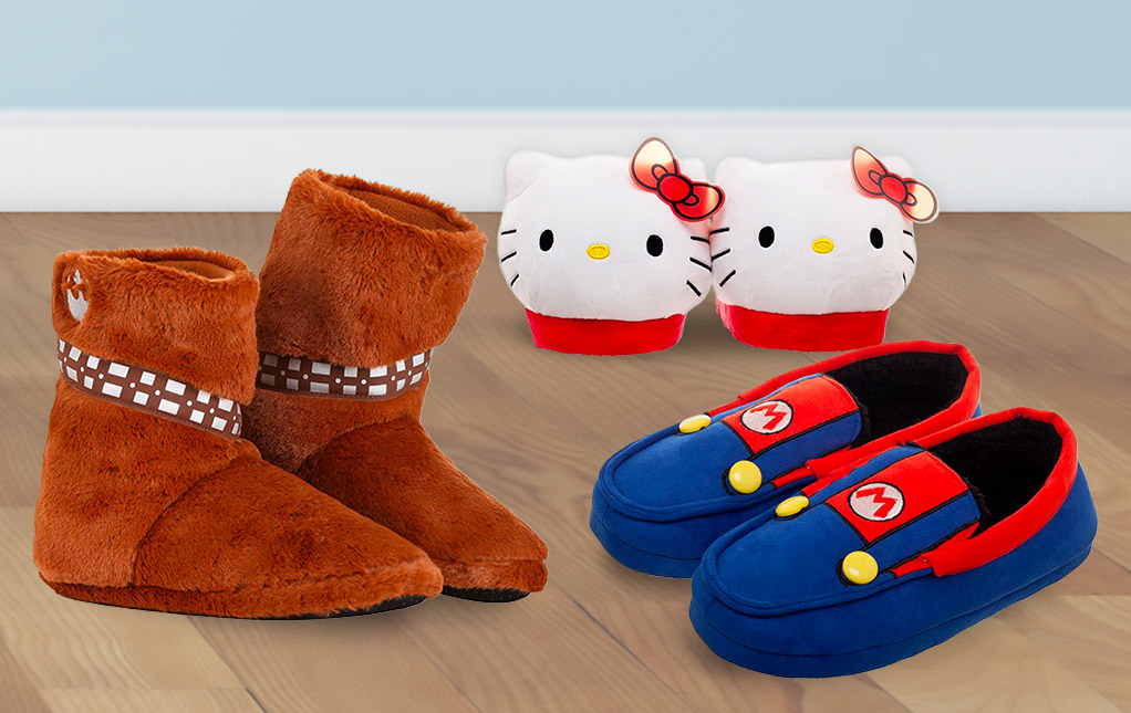 Character Slippers for Adults 