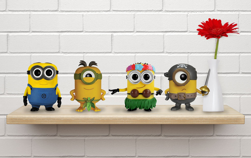 Funko Pops Minions