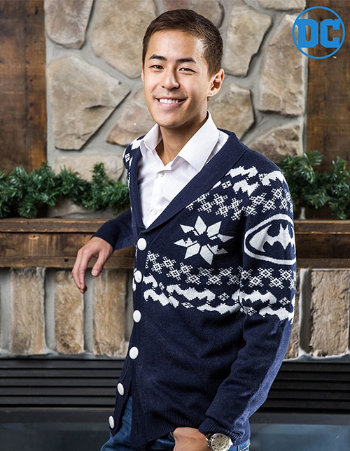 Batman Christmas Cardigan Batman Christmas Cardigan