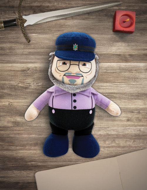 George RR Martin Talking Stuffed Doll George RR Martin Talking Stuffed Doll