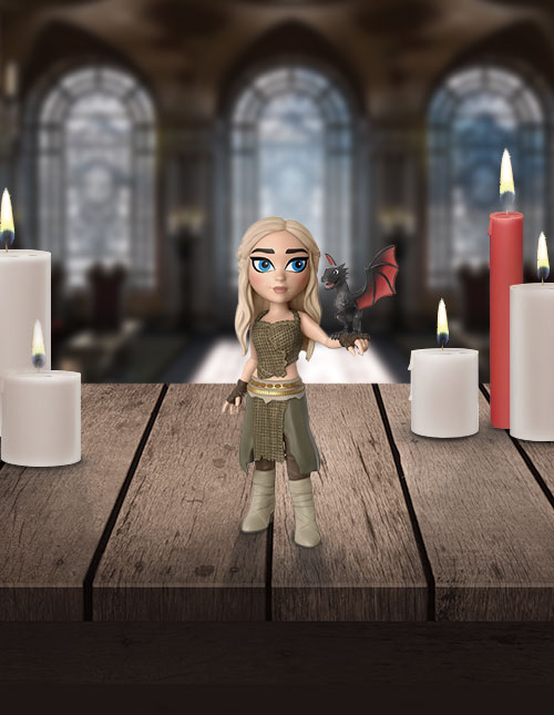 Rock Candy Game of Thrones Daenerys Figure
