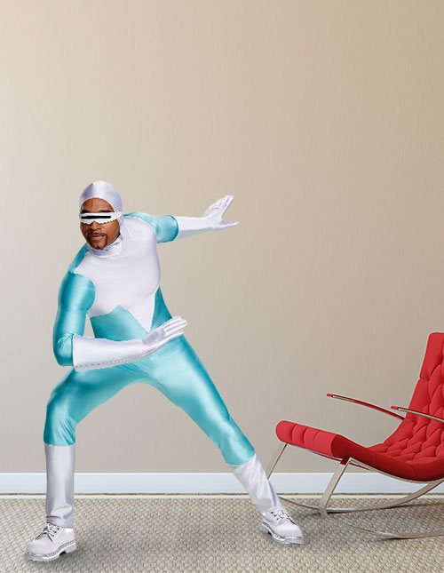 Incredibles 2 Mens Frozone Costume