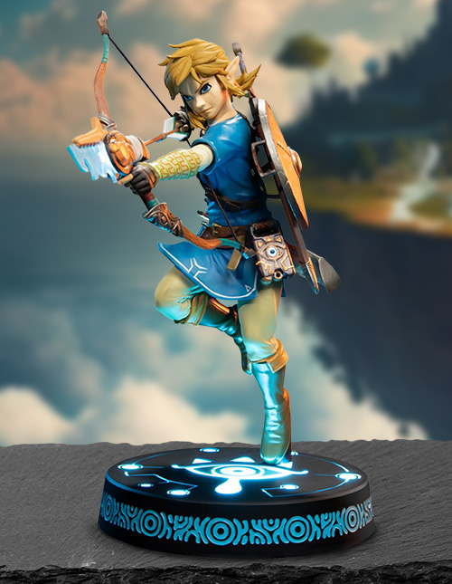 The Legend of Zelda Breath of the Wild Link 4 Inch Action Figure