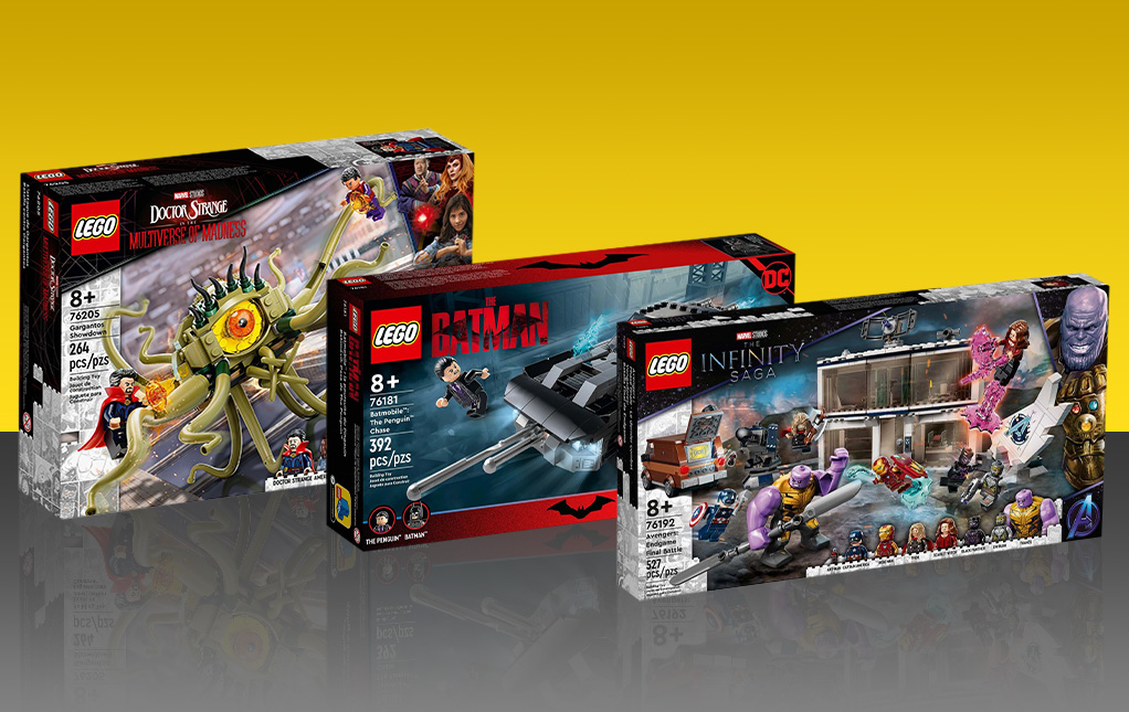 DC and Marvel LEGO Sets