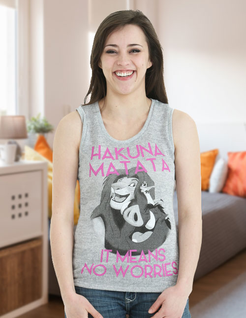 Disney Tank Shirt for Adult - The Lion King - Hakuna Matata