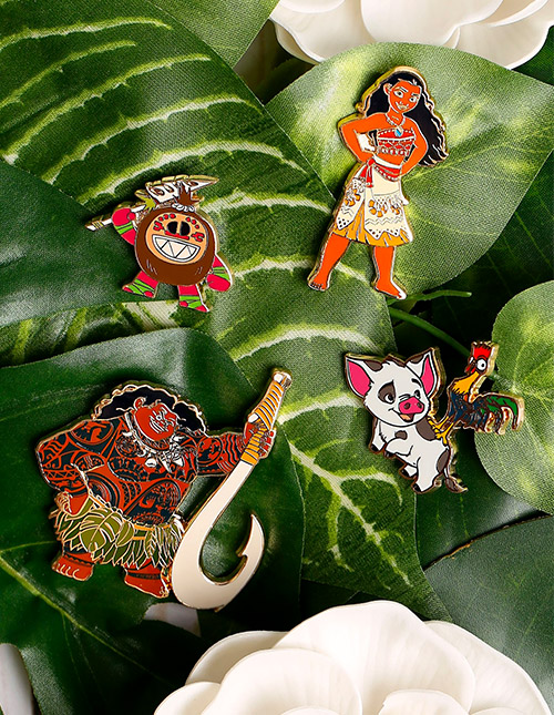 Moana Loungefly Pins