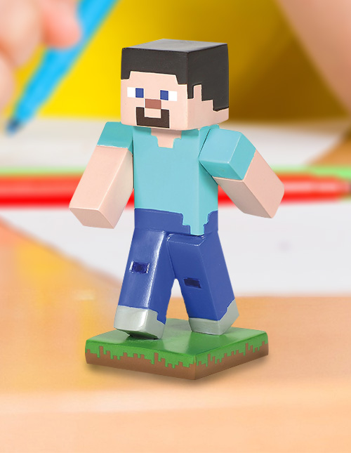 Steve high res  Minecraft toy (5N4XJ7XWC) by MineToys