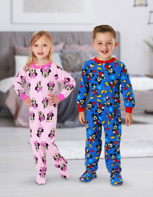 Mickey and Minnie Mouse Pajamas