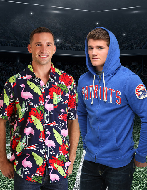 Patriots Hawaiian Shirt Team Time Fun Unique Gifts For Patriots Fans -  Personalized Gifts: Family, Sports, Occasions, Trending