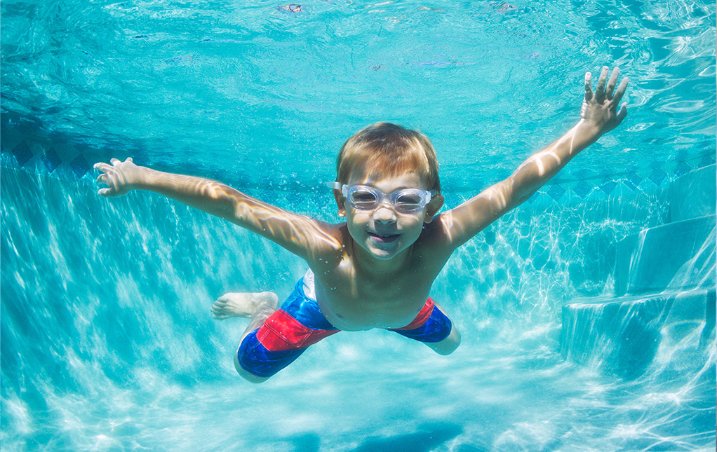 children's swimwear with floats