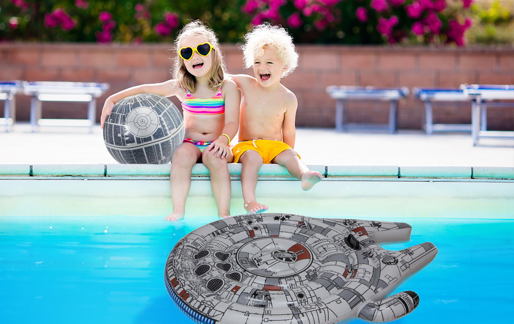 Star Wars Pool Inflatables Star Wars Pool Inflatables