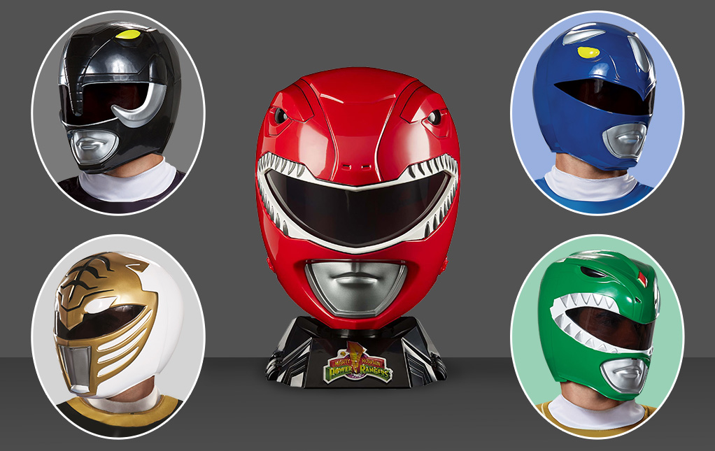 Power Rangers Helmets