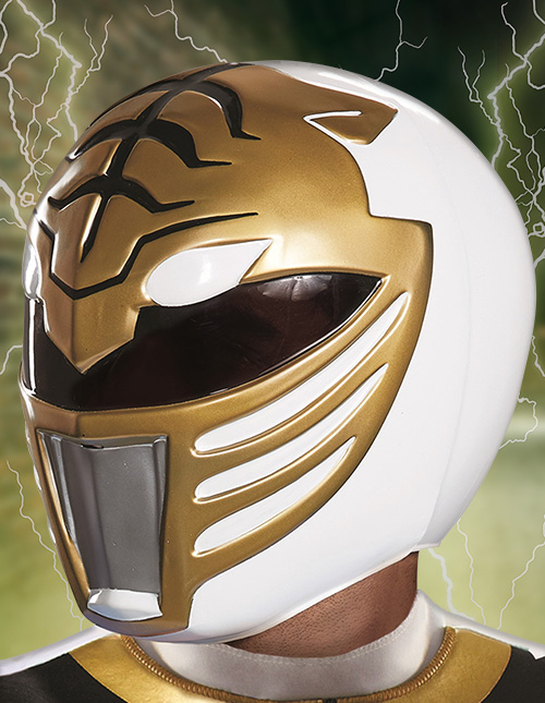 White Power Rangers Helmet