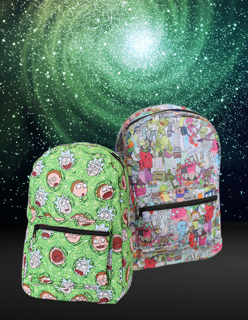 Rick and Morty Backpacks