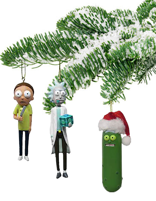 Rick and Morty Ornaments