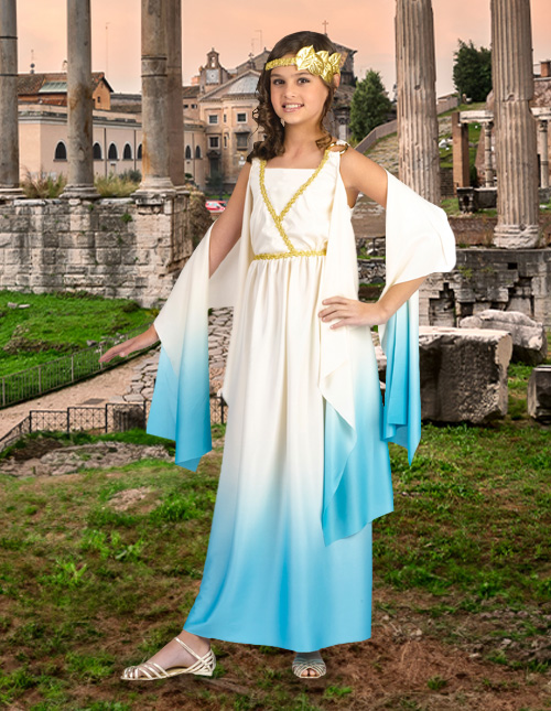 Greek Goddess Costume for Girls