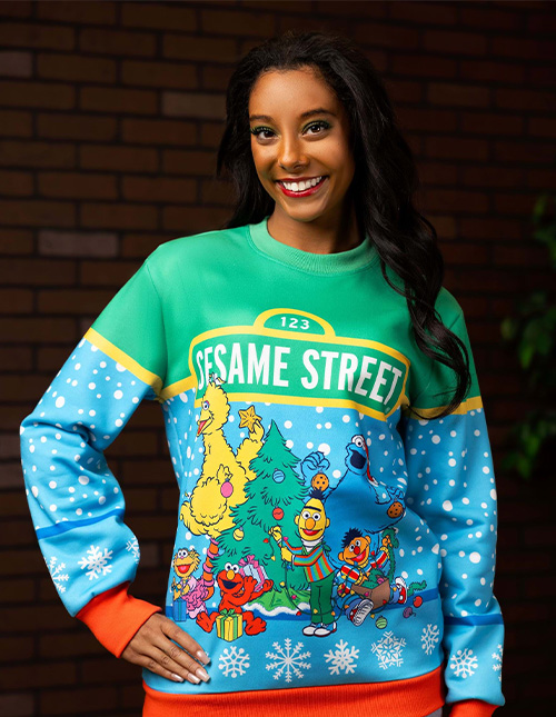 Sesame Street Christmas Sweaters
