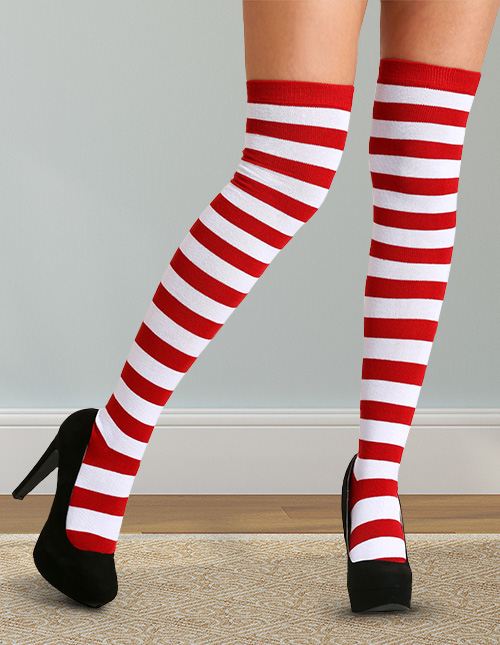 Knee High Christmas Socks