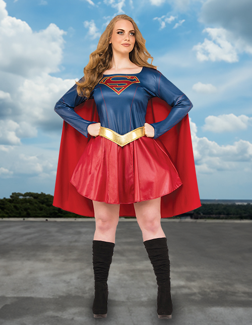 Plus Size Supergirl Costume