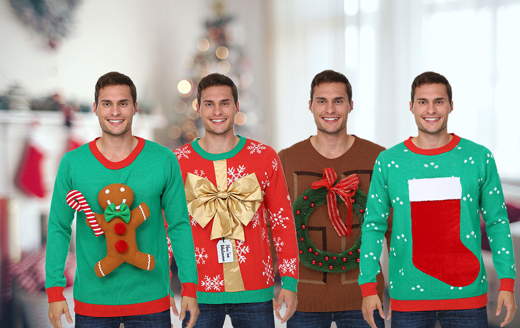 3D Ugly Christmas Sweaters