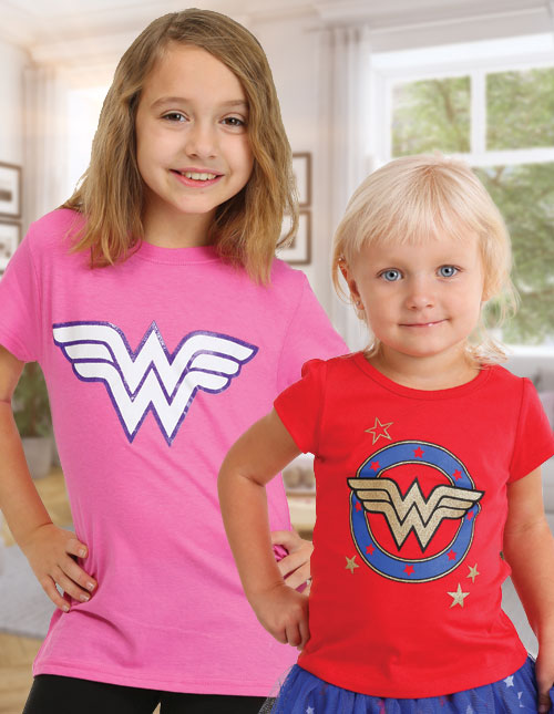 girls wonder woman shirt