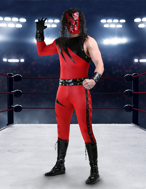 WWE Kane Men's Costume | ubicaciondepersonas.cdmx.gob.mx