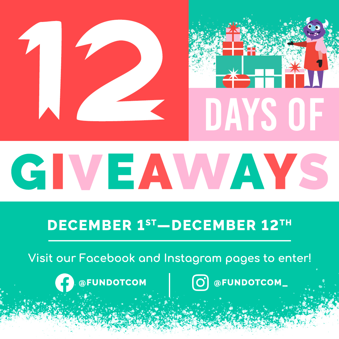 12 Days of Giveaways