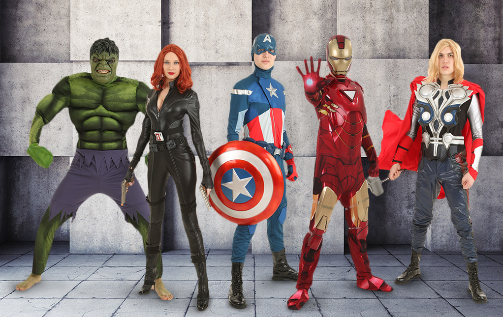 Marvel Avengers Group Costumes