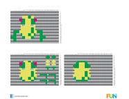 8(bit) Free 3D Perler Bead Patterns [Printables] - FUN.com Blog
