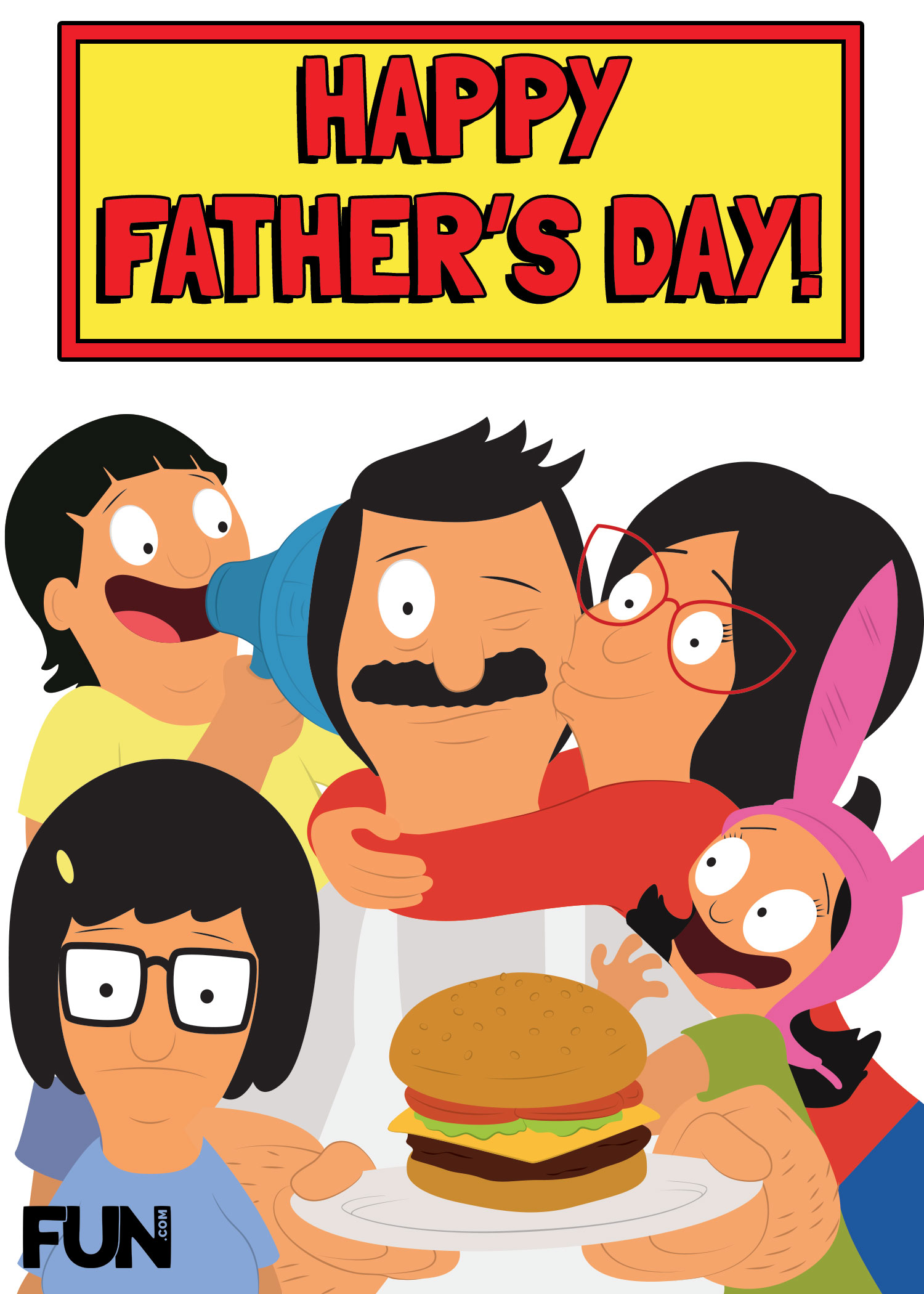 Bob's Burgers Father's Day Card
