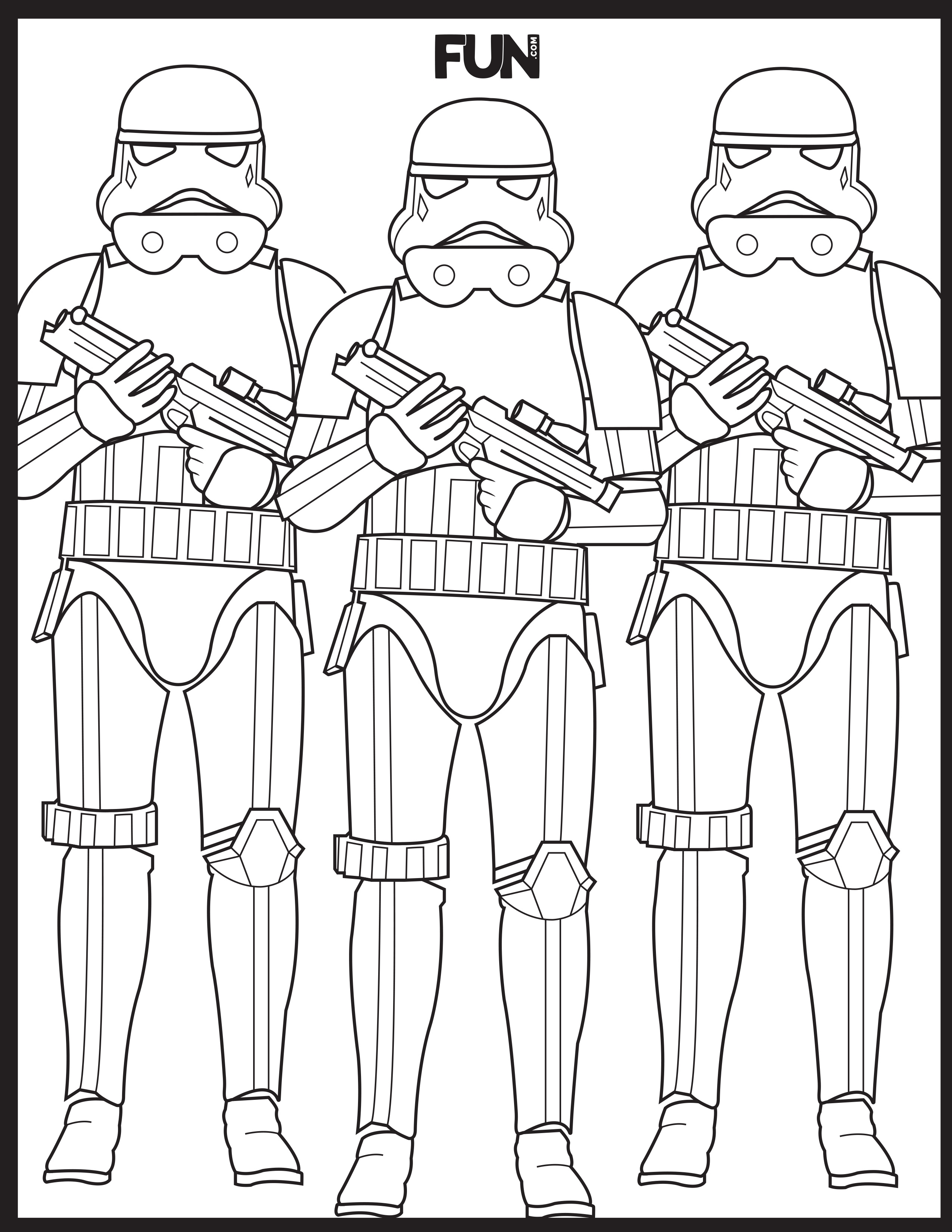 detailed star wars clone trooper coloring pages