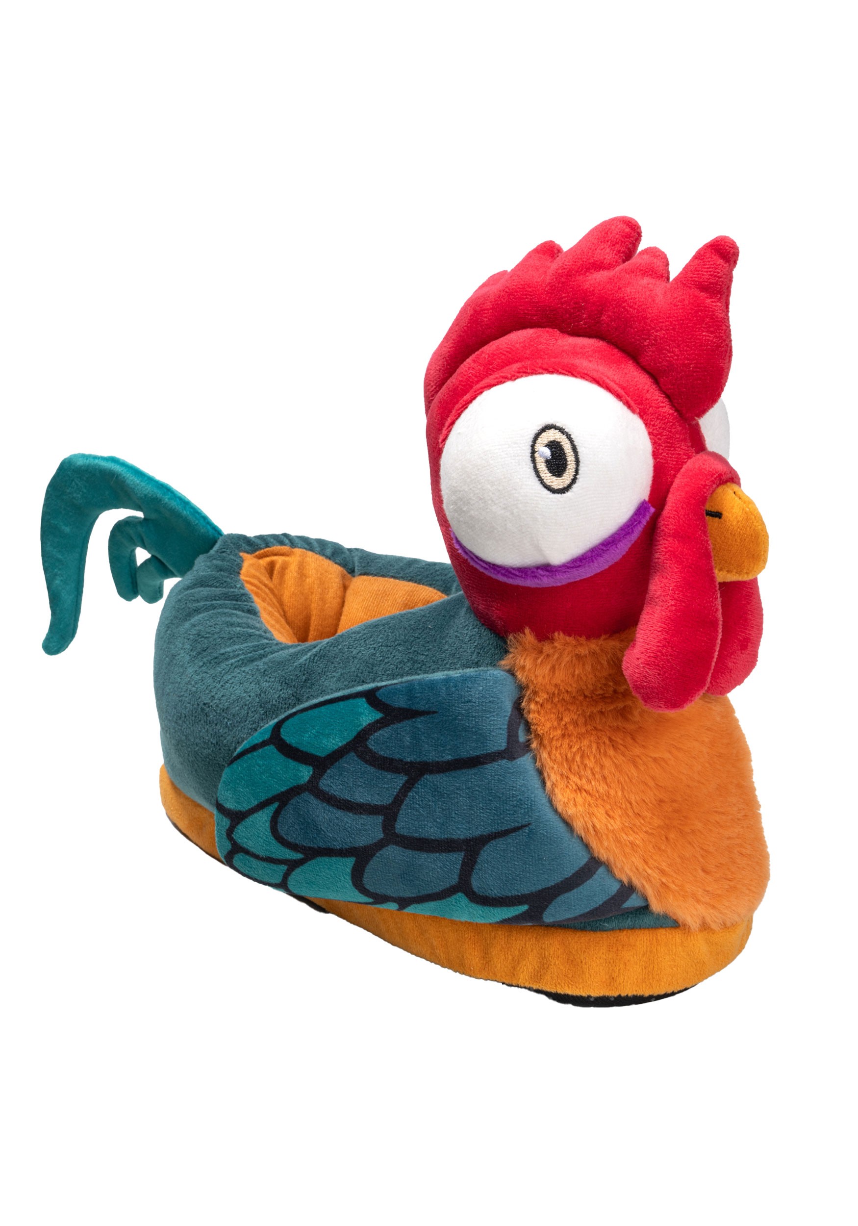 Adult Moana 3D Hei Hei Plush Slippers | Disney Gifts