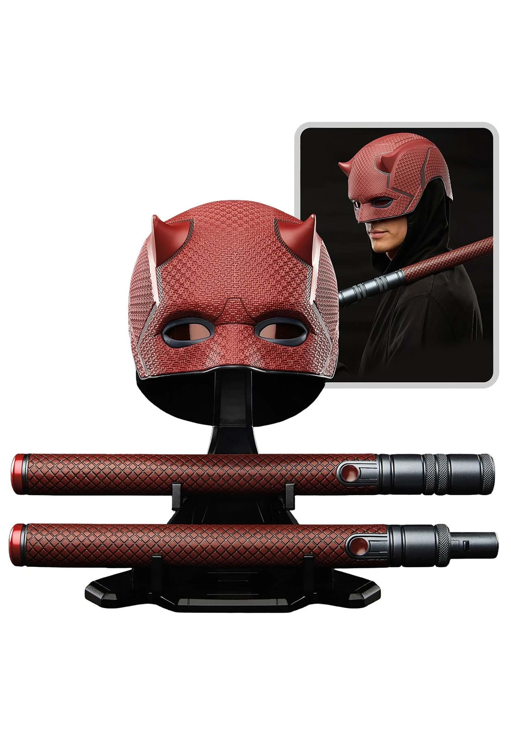 Marvel Legends Daredevil: Born Again Mask and Billy Club Collectible Prop | Marvel Accessories