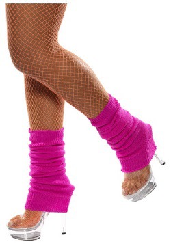 Adult Hot Pink Leg Warmers