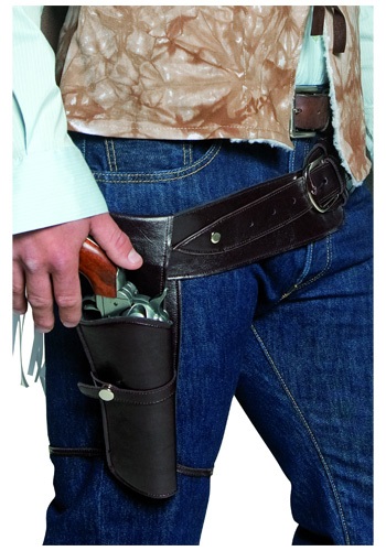 Wild West Revolver Holster and Belt