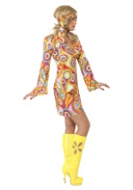 Womens Sexy Paisley Hippie Costume Alt 2