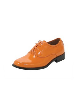 Orange Tuxedo Shoes