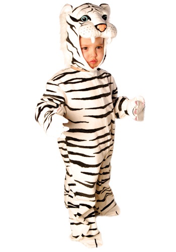 Toddler White Tiger Costume