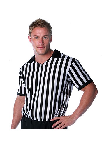 Striped Referee Men's Shirt