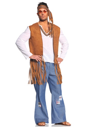 Adult Right On Hippie Costume
