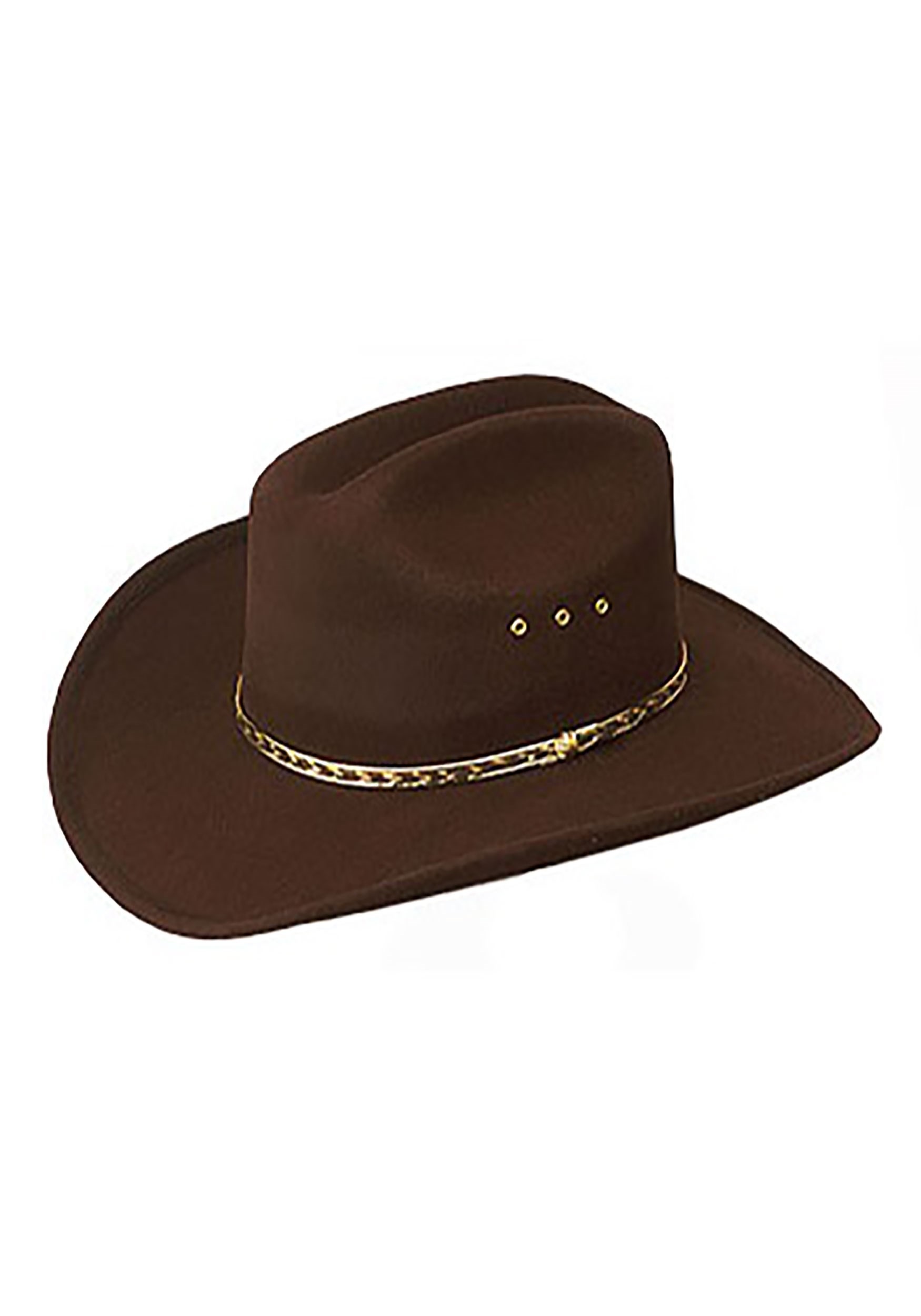 Outlaw Western Brown Cowboy Hat