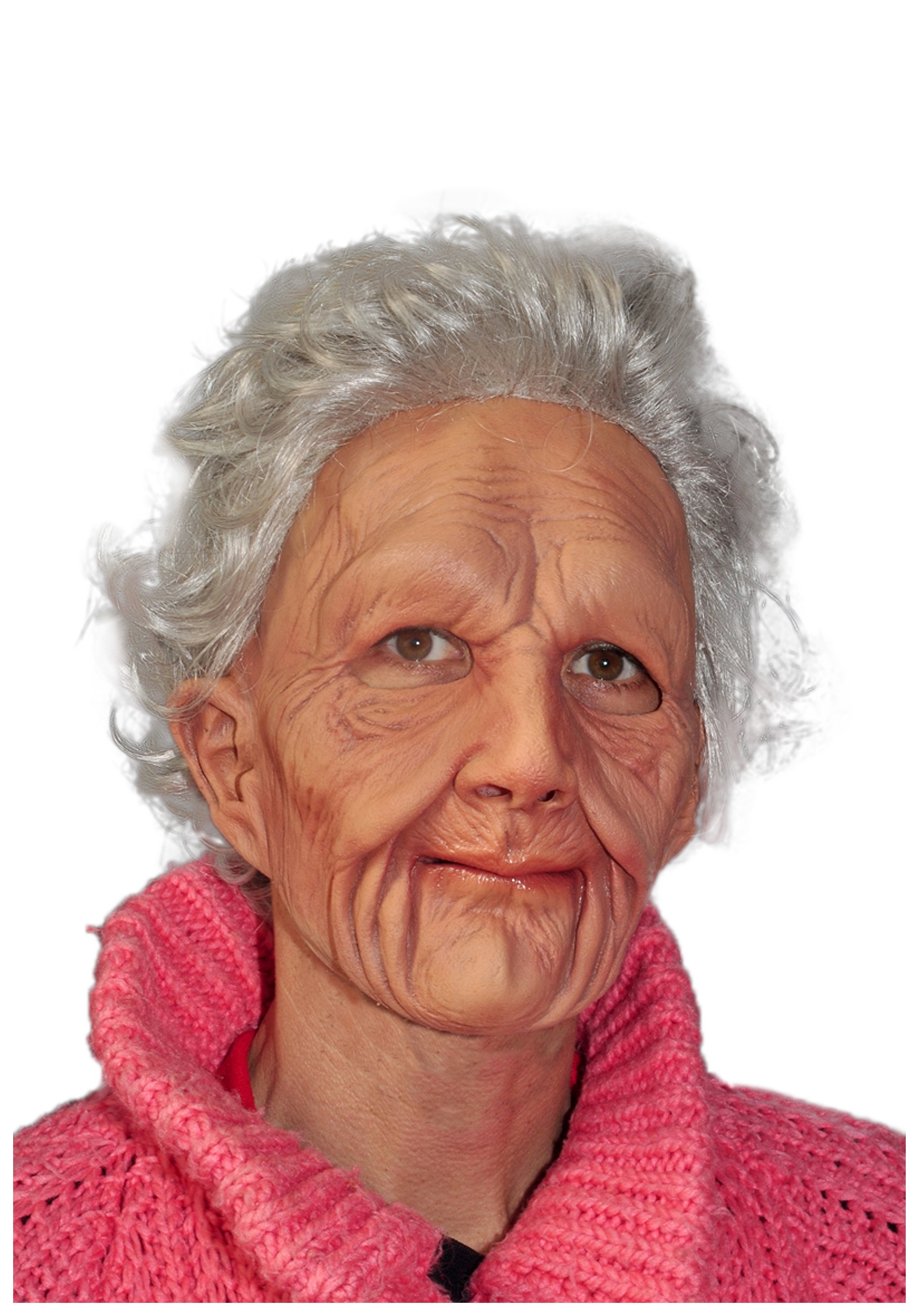 Old Woman Spooky Mask