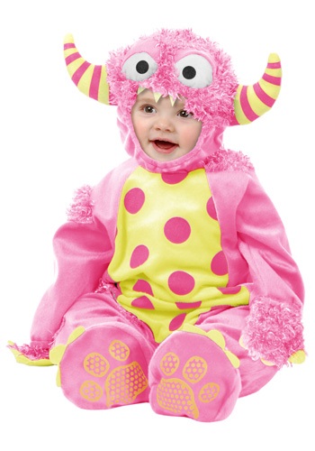 Tiny Pink Infant Toddler Monster Costume