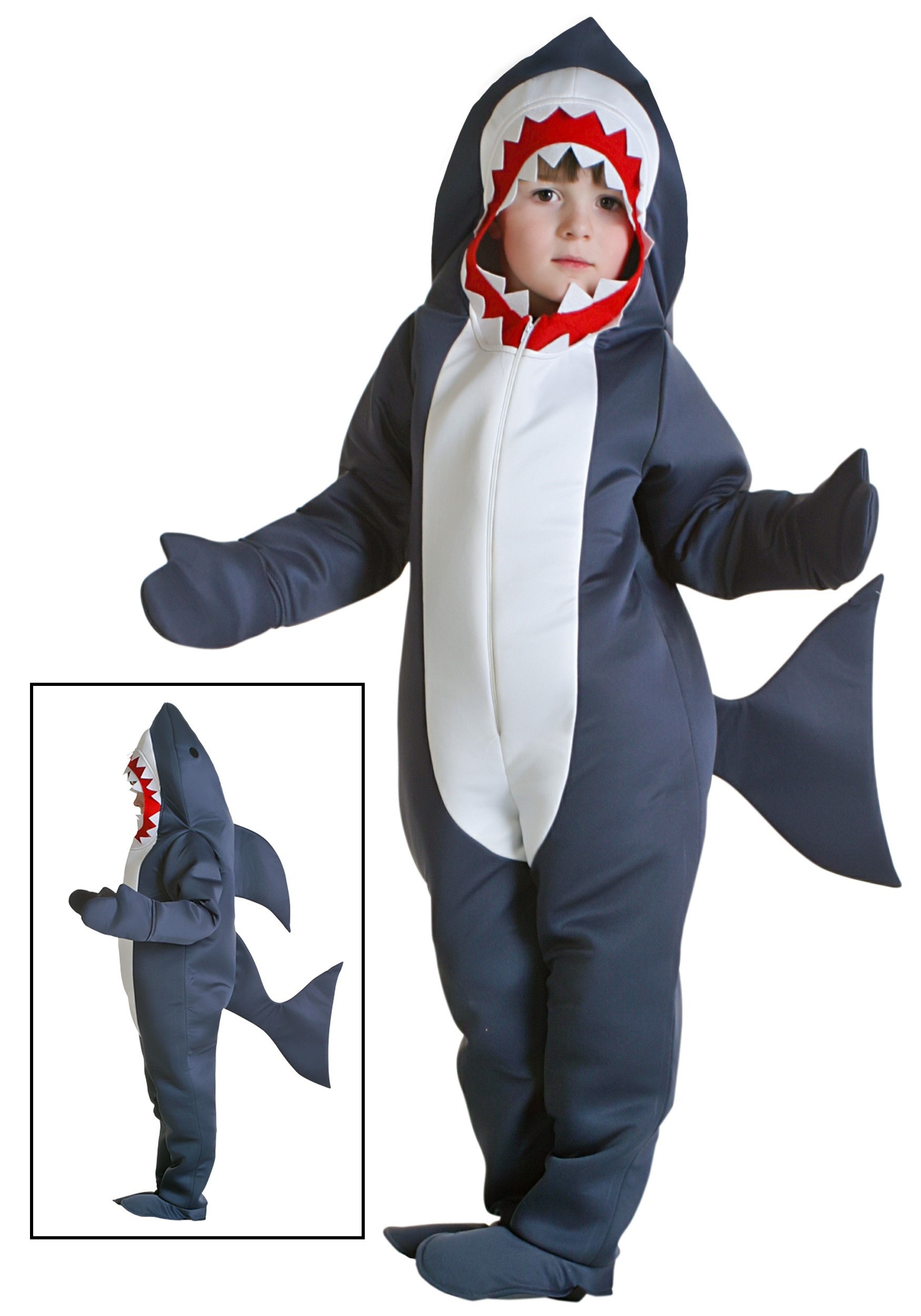 Creatology Kids Halloween/Cosplay Gray Shark Tail FREE SHIPPING Ages 3-8 