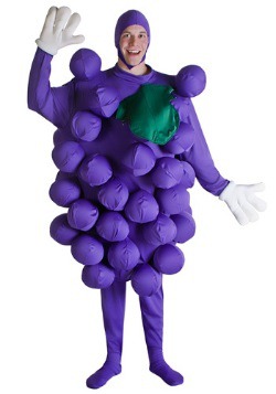 Purple Grapes Mens Costume