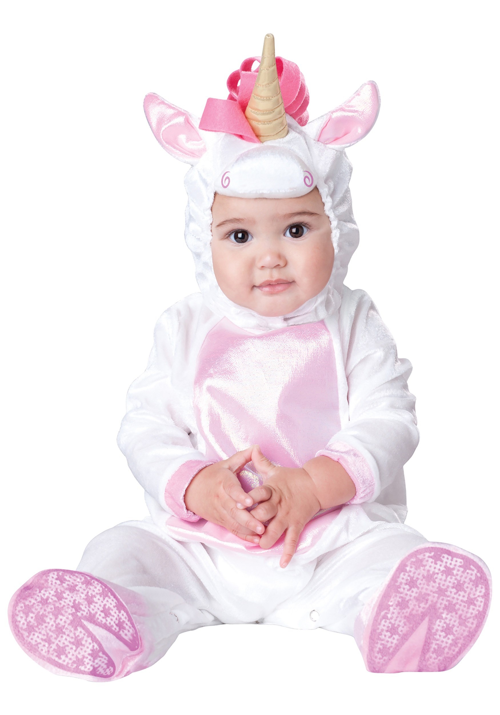 Photos - Fancy Dress Character In  Magical Unicorn Infant Costume Pink/White IN16017 