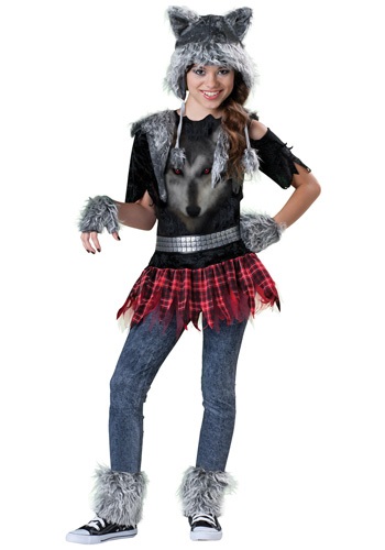Tween Girls Werewolf Costume